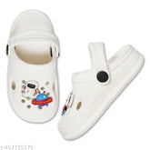 Barbie Pink & Space White EVA Kids Clogs - Easy-to-fit, slip-on combo pack footwear